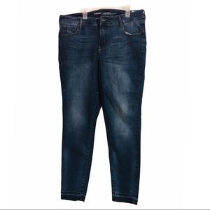 OLD NAVY Skinny rockstar button fly jeans | Size14
